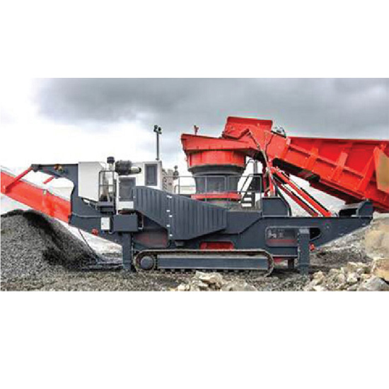 巴馬克移動圓錐破碎機